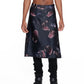 CANINE faux silk skirt