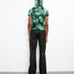 NIGHTVISION hooded fine knit top
