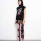 GAUGE hooded fine knit vest
