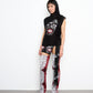 GAUGE hooded fine knit vest