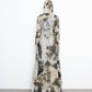DIRT fine knit high low dress