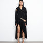 STUD detachable high low dress