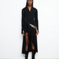 STUD detachable high low dress