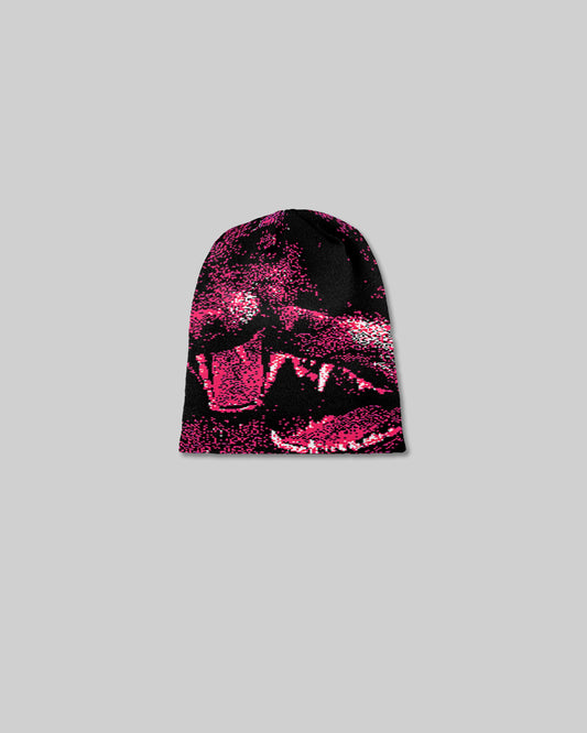 CANINE beanie NEON PINK