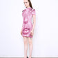 FLARE fine knit mini dress