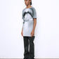 FLARE fine knit t-shirt