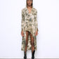 STUD detachable high low dress dirt