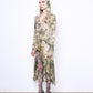 STUD detachable high low dress dirt