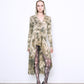 STUD detachable high low dress dirt