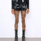 LATEX fine knit shorts