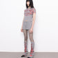 delinquent skirt grey