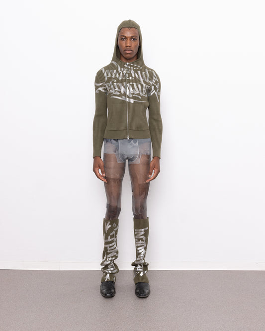 delinquent jacket olive