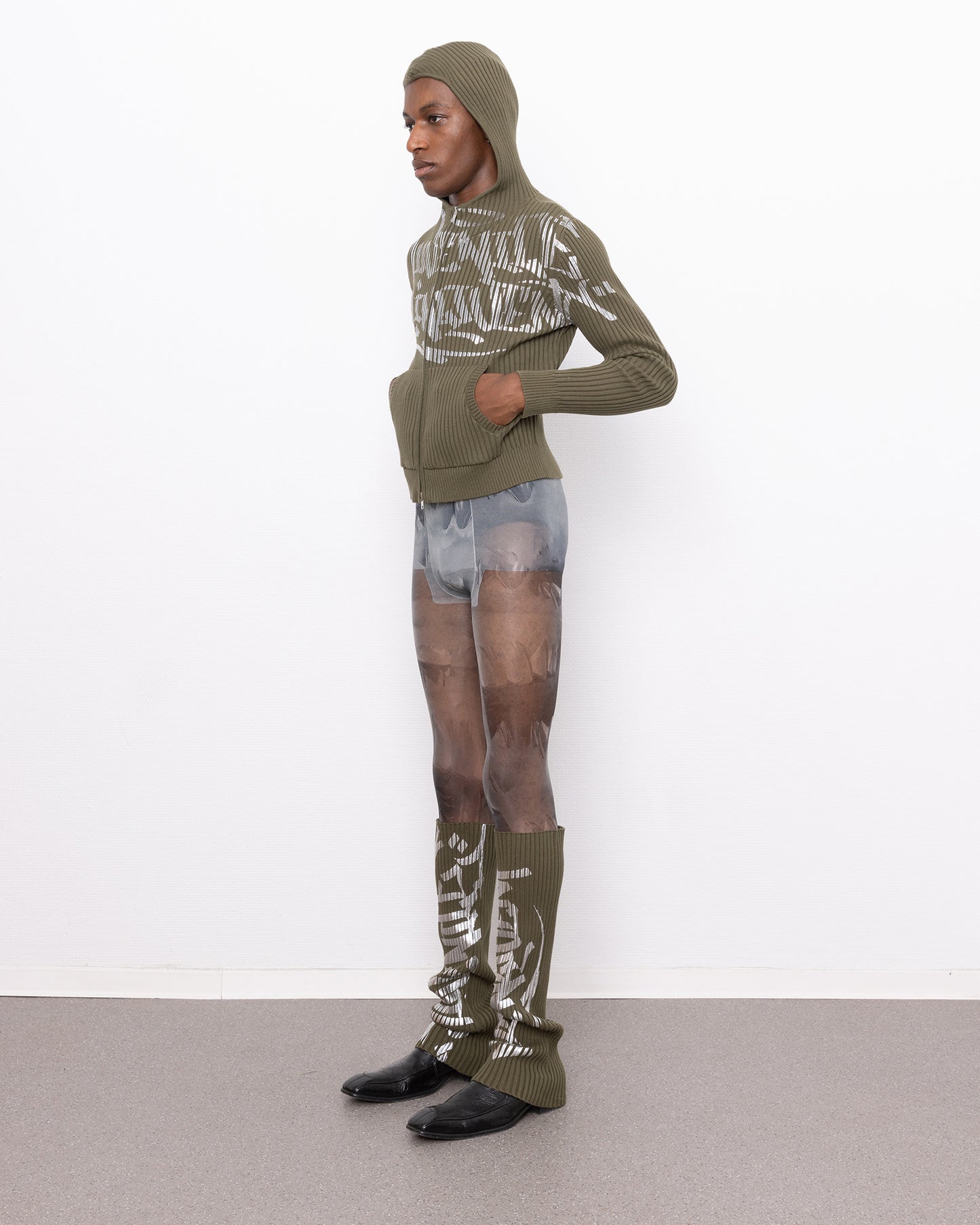delinquent legwarmers olive