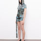 rune hooded fine knit top