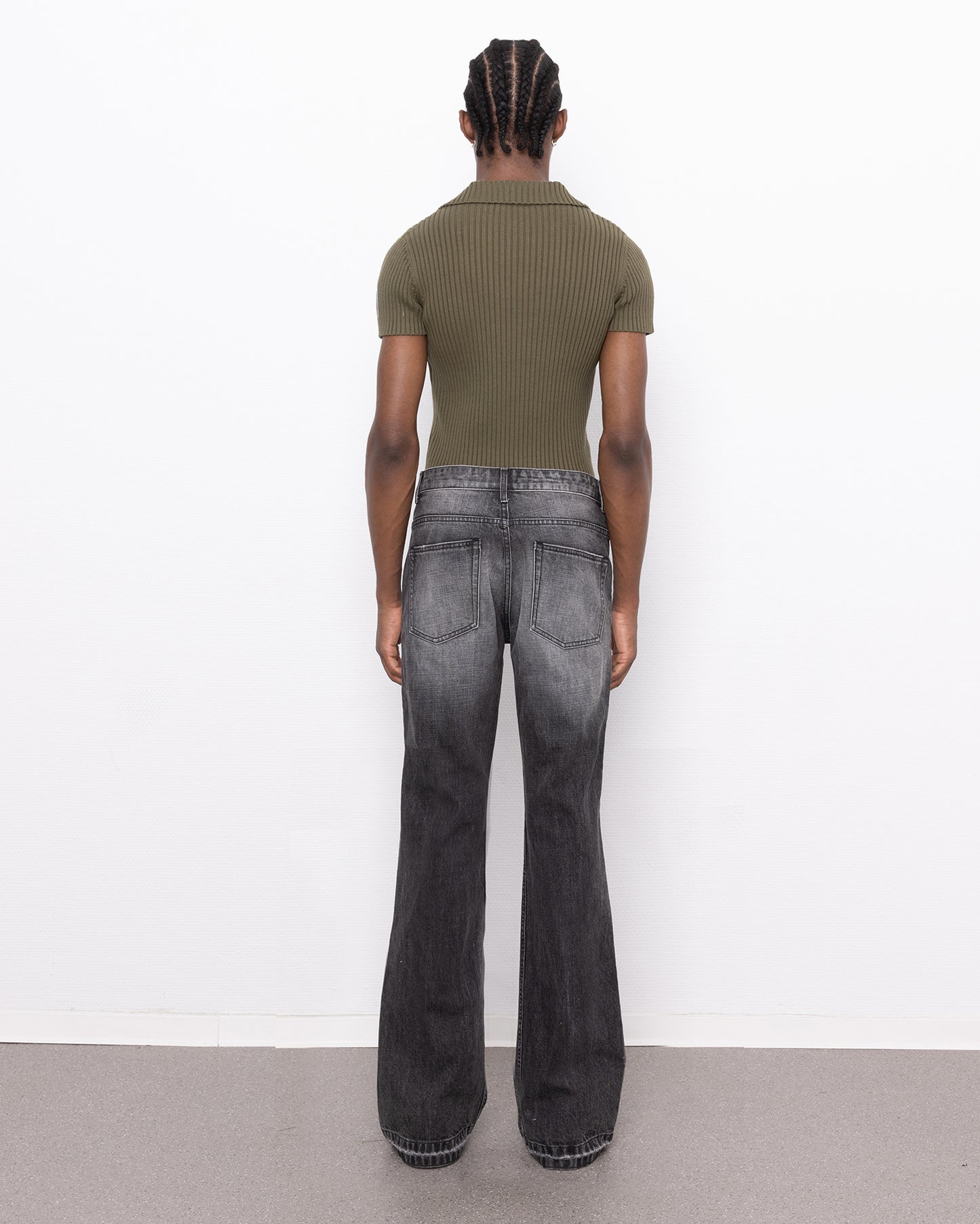 delinquent polo olive