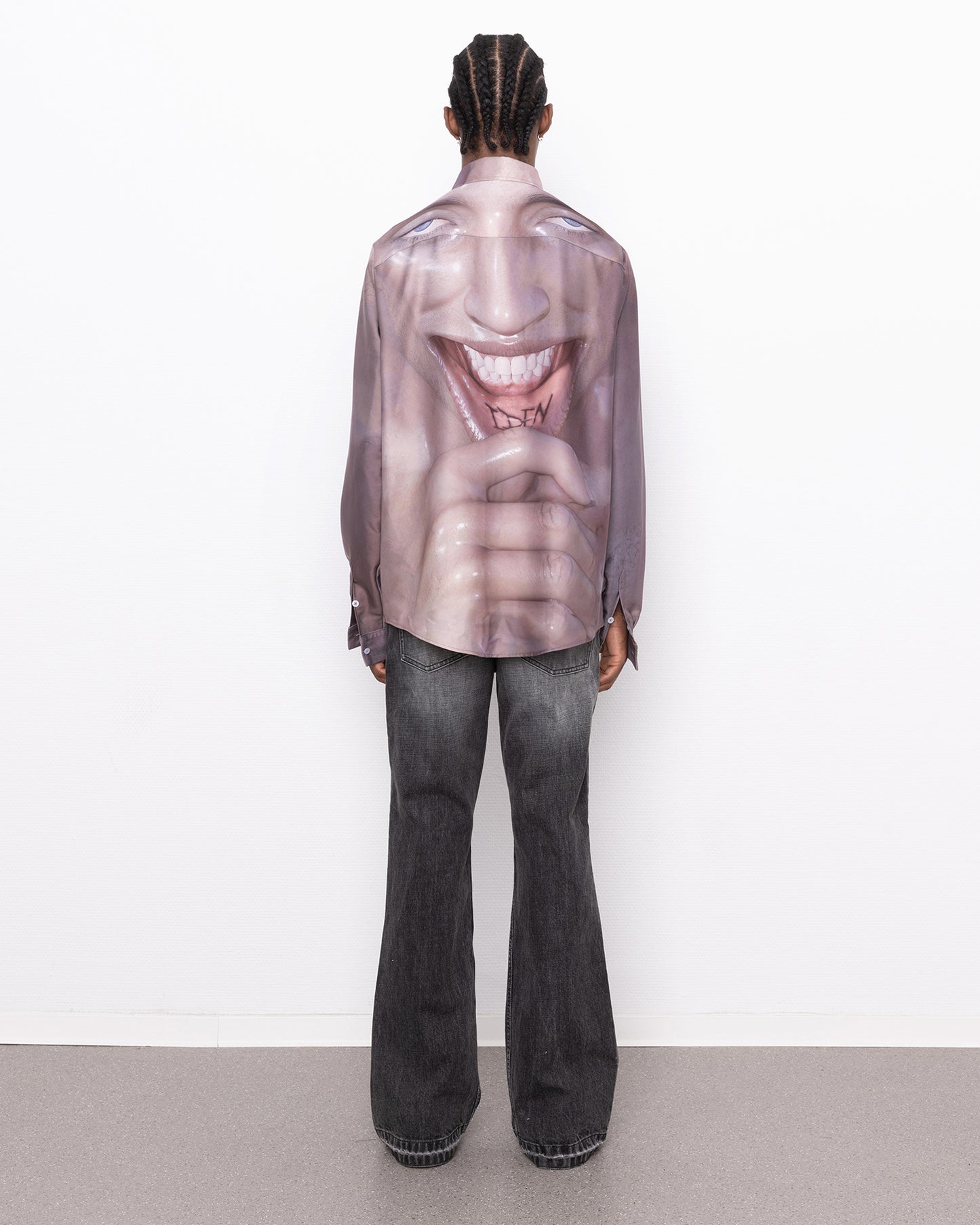 tat button down shirt