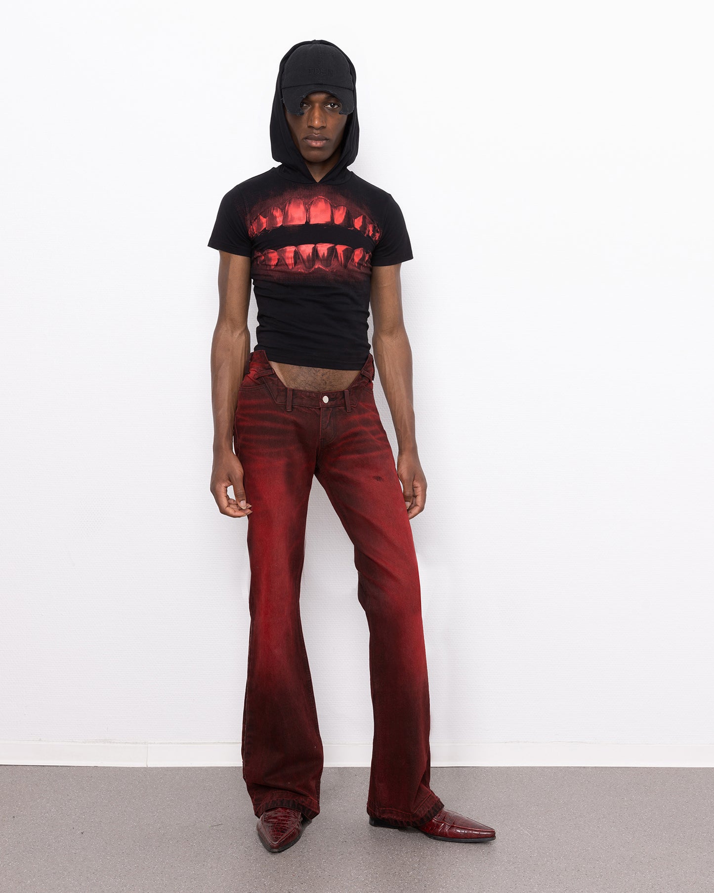 dentes hooded t-shirt