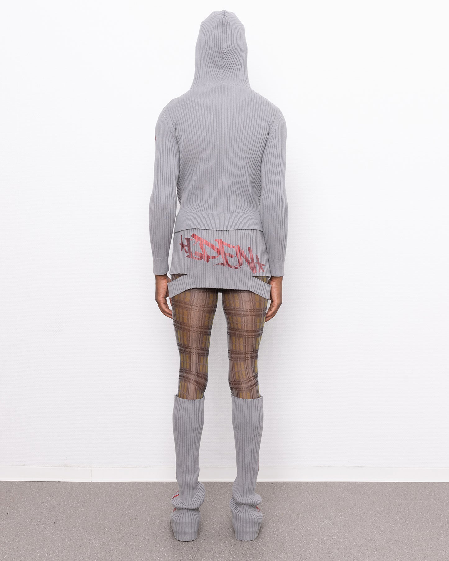 delinquent skirt grey
