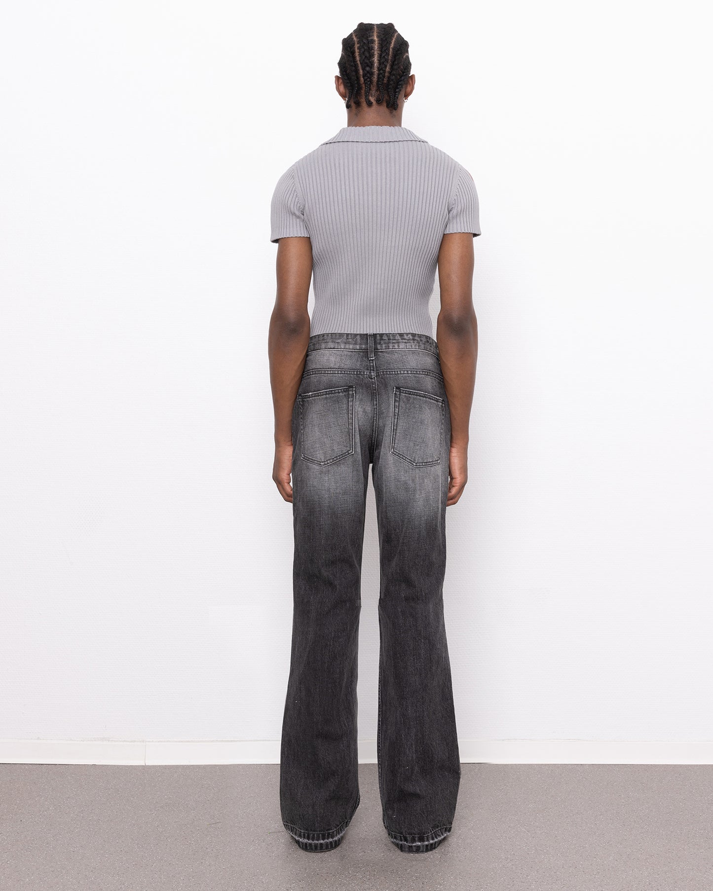 delinquent polo grey