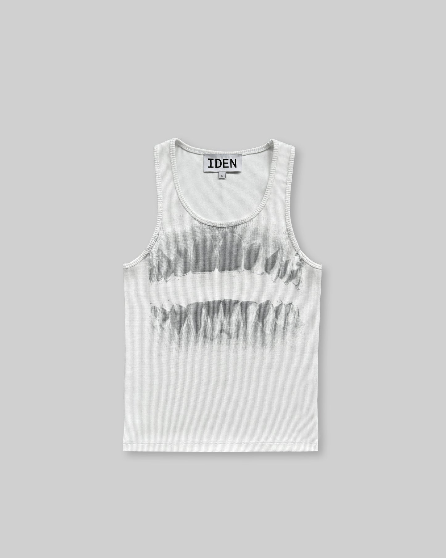 dentes tank top white